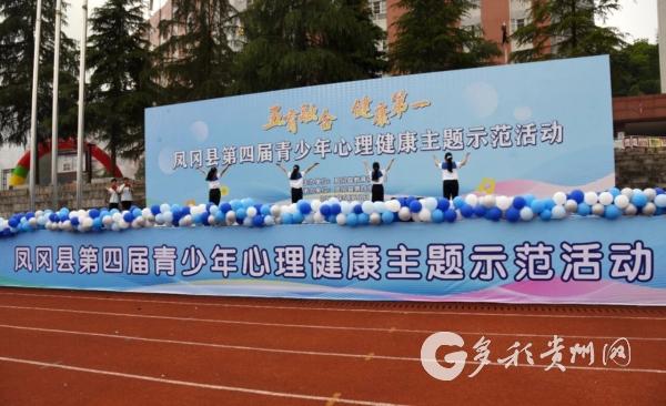 凤冈县举行第四届青少年心理健康主题示范活动